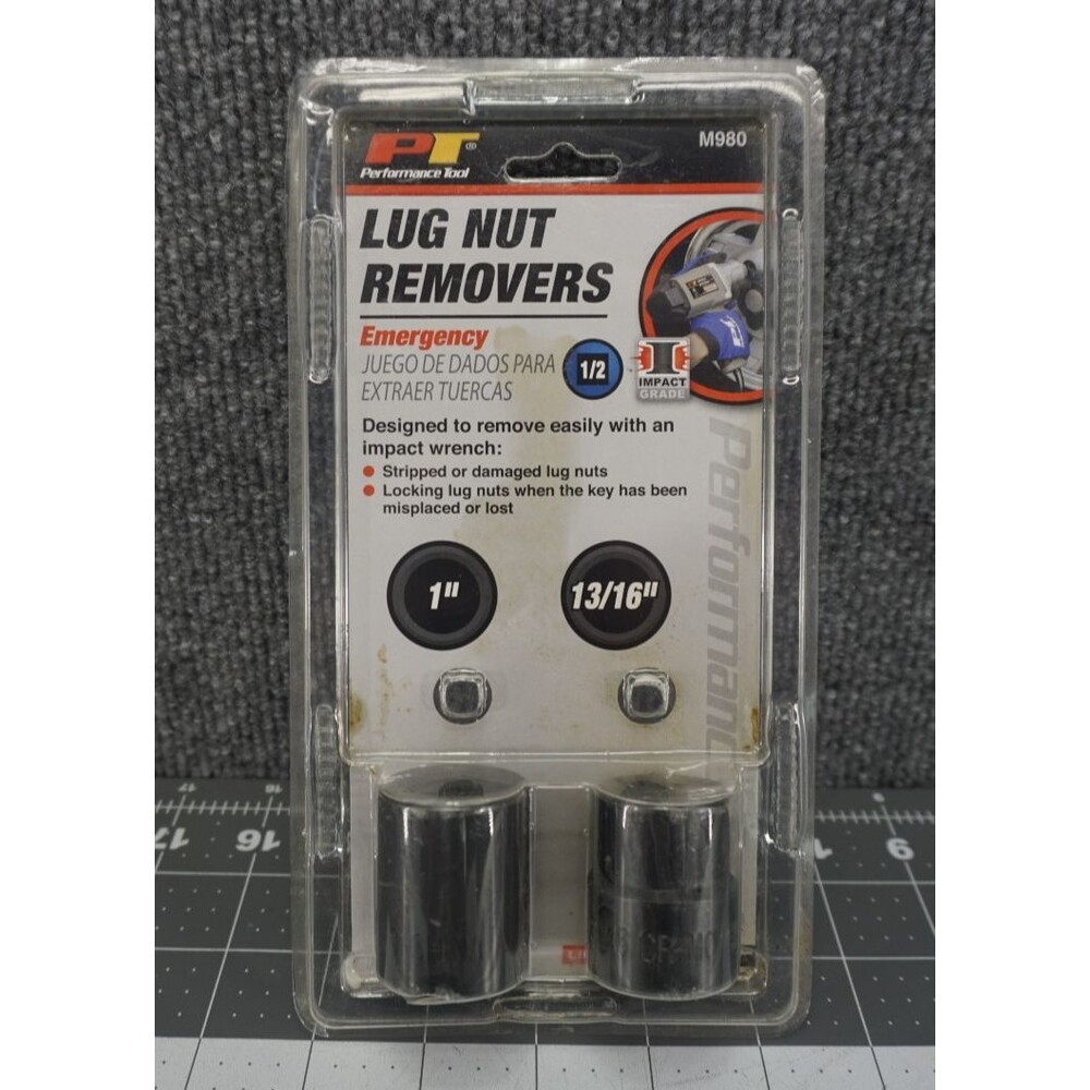 Performance Tool M980 Emergency Lug Nut Removal Set